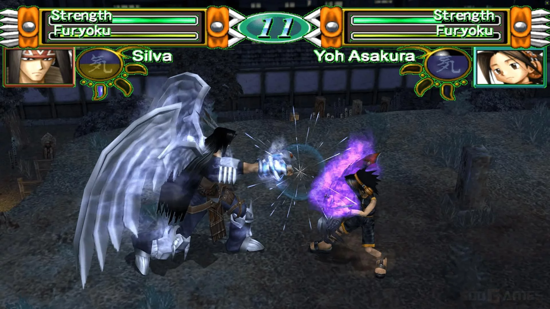 Изображение игры: Shaman King: Power of Spirit