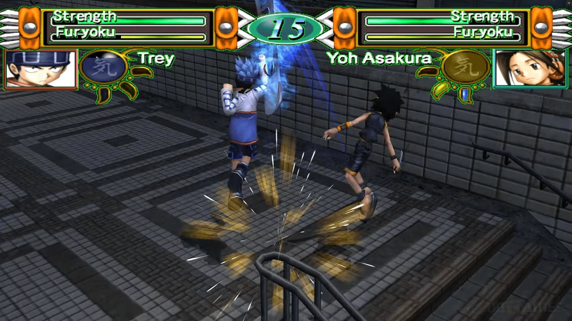 Изображение игры: Shaman King: Power of Spirit