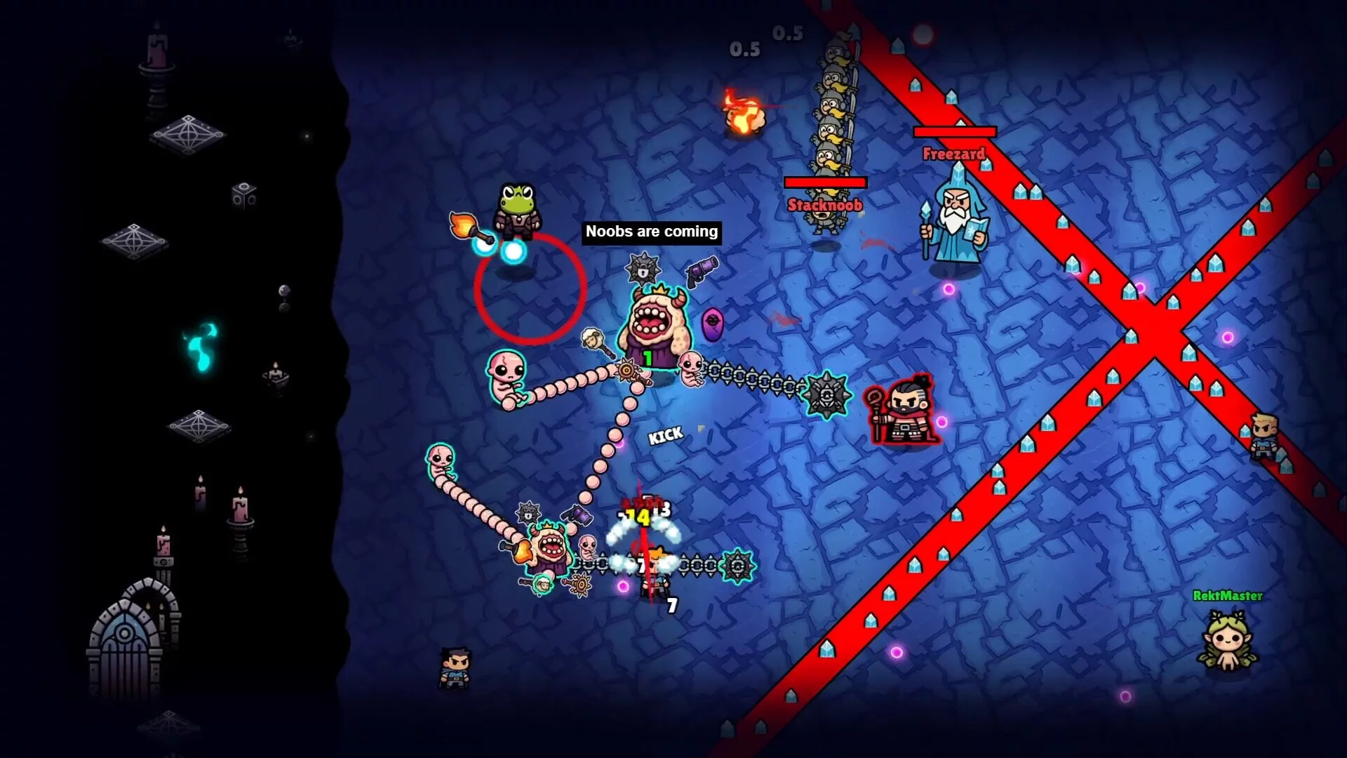 Изображение игры: Noobs Are Coming