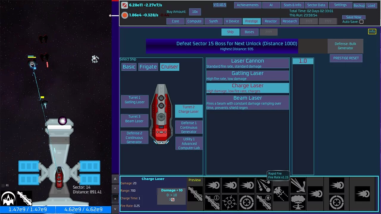 Изображение игры: Unnamed Space Idle