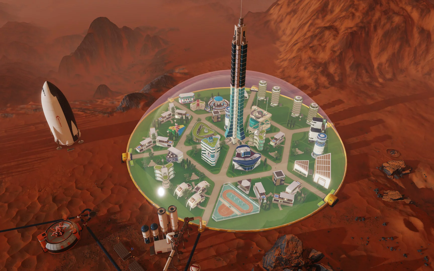 Изображение игры: Surviving Mars