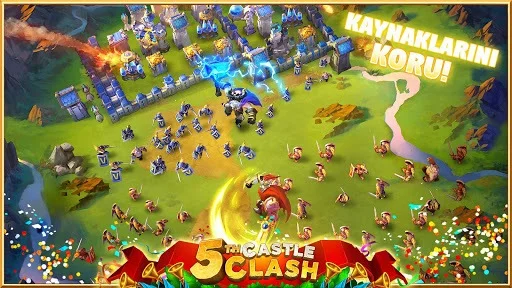 Изображение игры: Castle Clash Korkusuz Takımlar