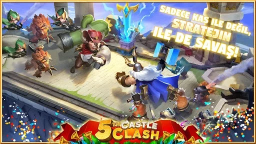Изображение игры: Castle Clash Korkusuz Takımlar