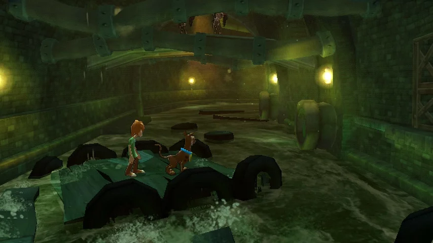Изображение игры: Scooby-Doo! First Frights