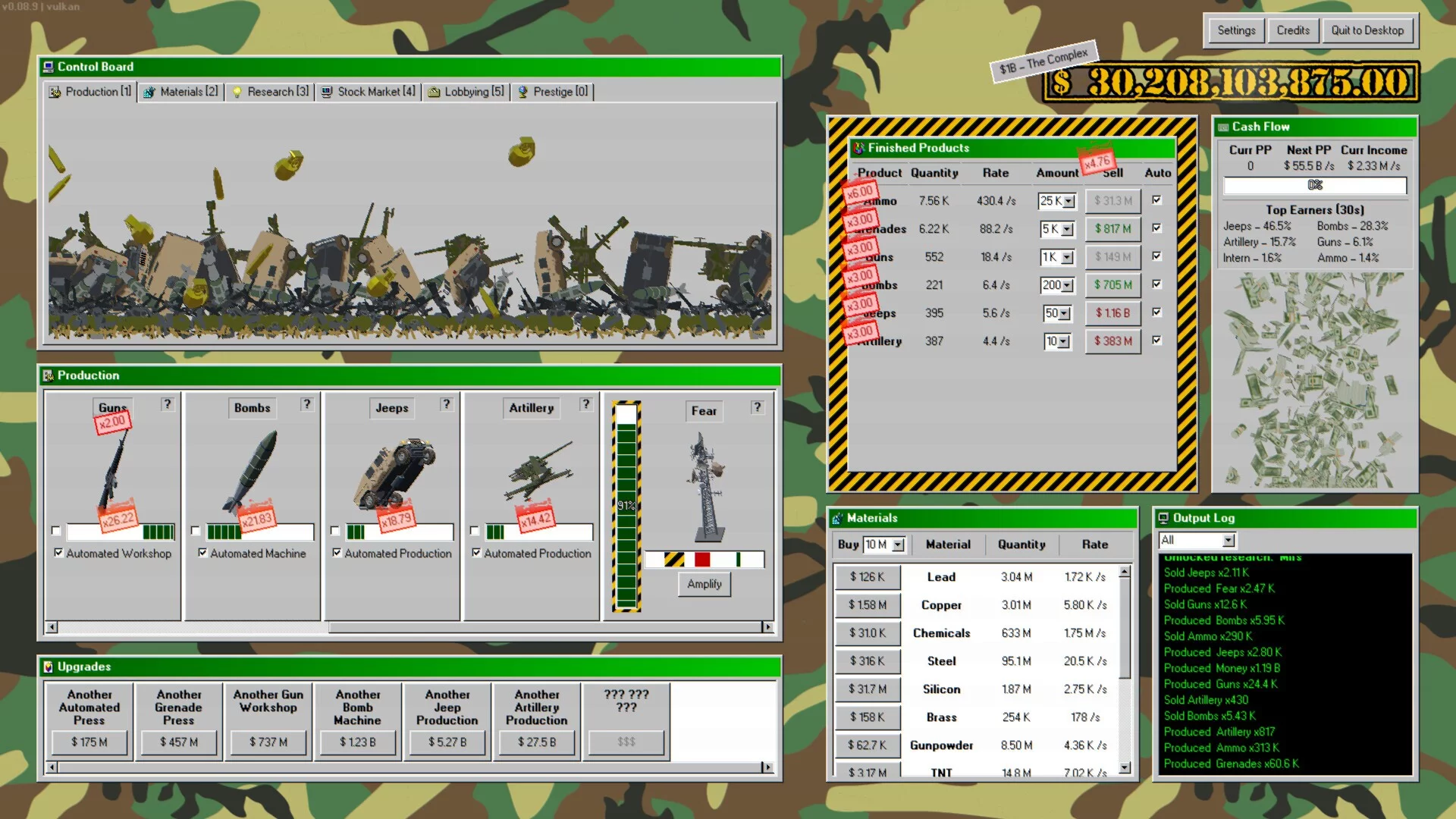Изображение игры: Military Incremental Complex