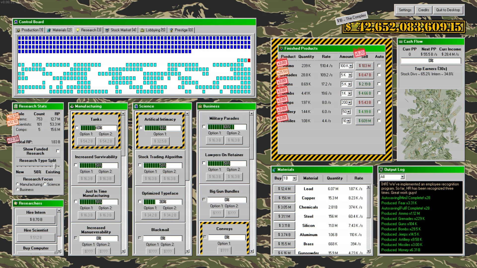 Изображение игры: Military Incremental Complex