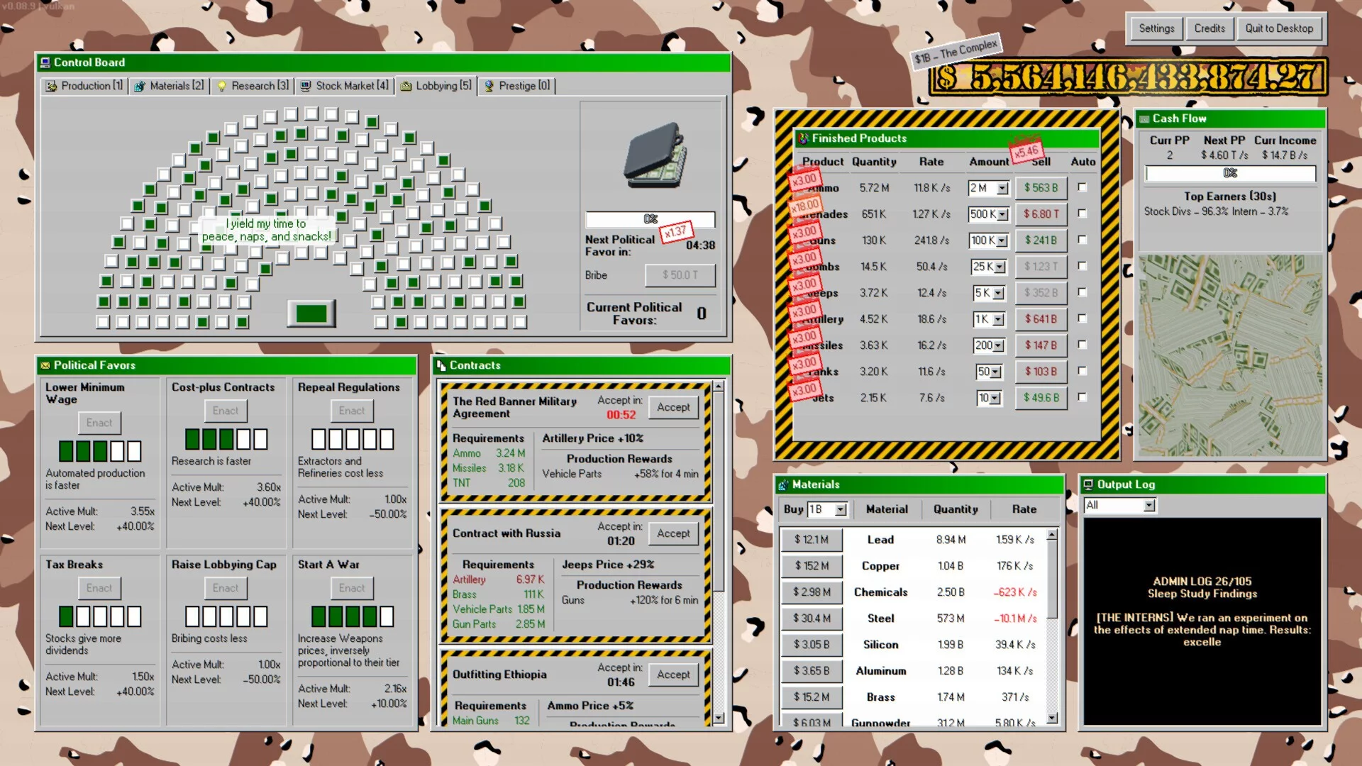 Изображение игры: Military Incremental Complex
