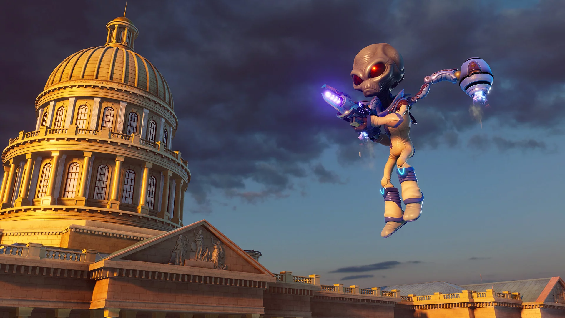Изображение игры: Destroy All Humans! (2020)