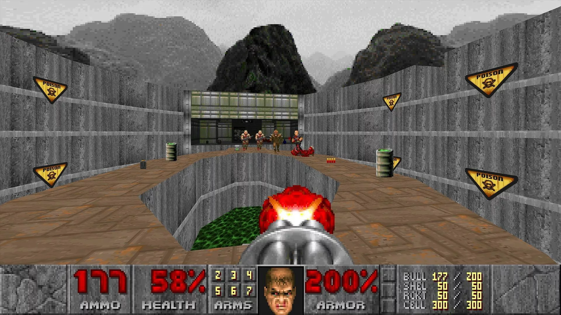 Изображение игры: DOOM + DOOM II