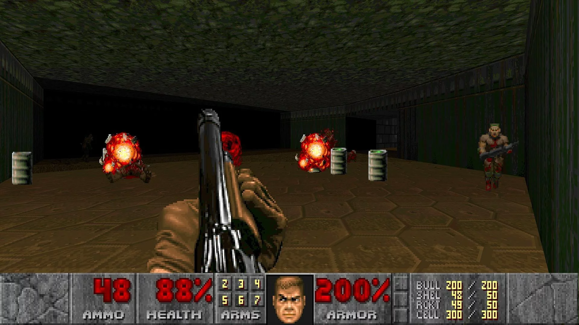 Изображение игры: DOOM + DOOM II
