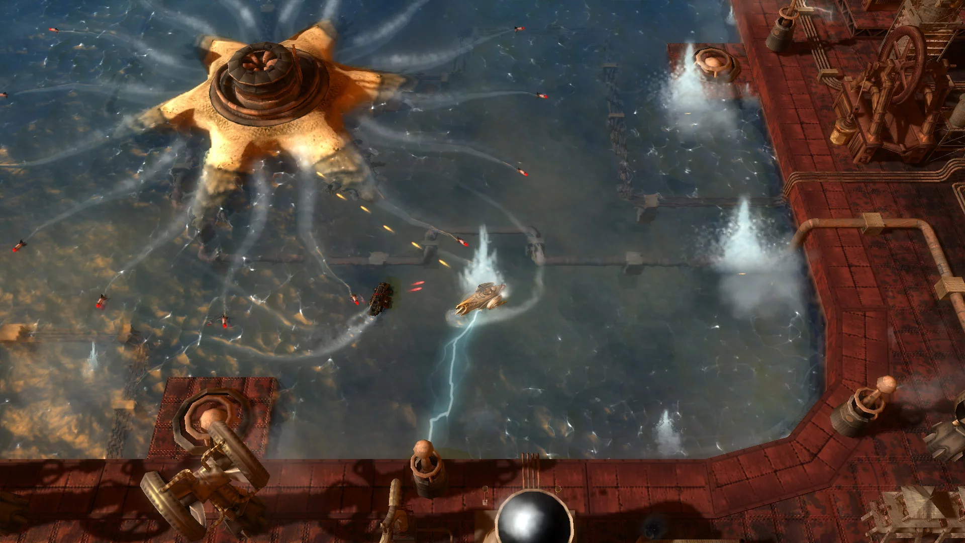 Изображение игры: Aqua: Naval Warfare