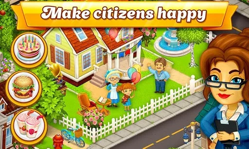 Изображение игры: Megapolis City:Village to Town