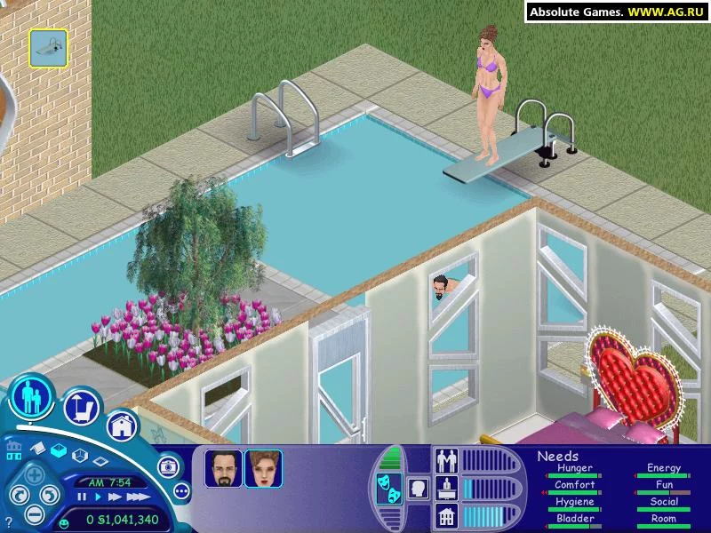 Изображение игры: The Sims: Livin' Large