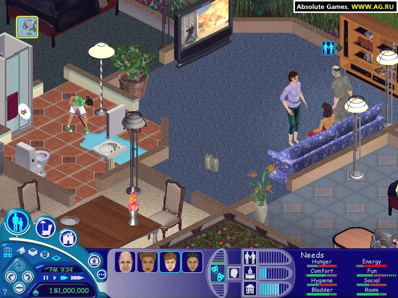 Изображение игры: The Sims: Livin' Large