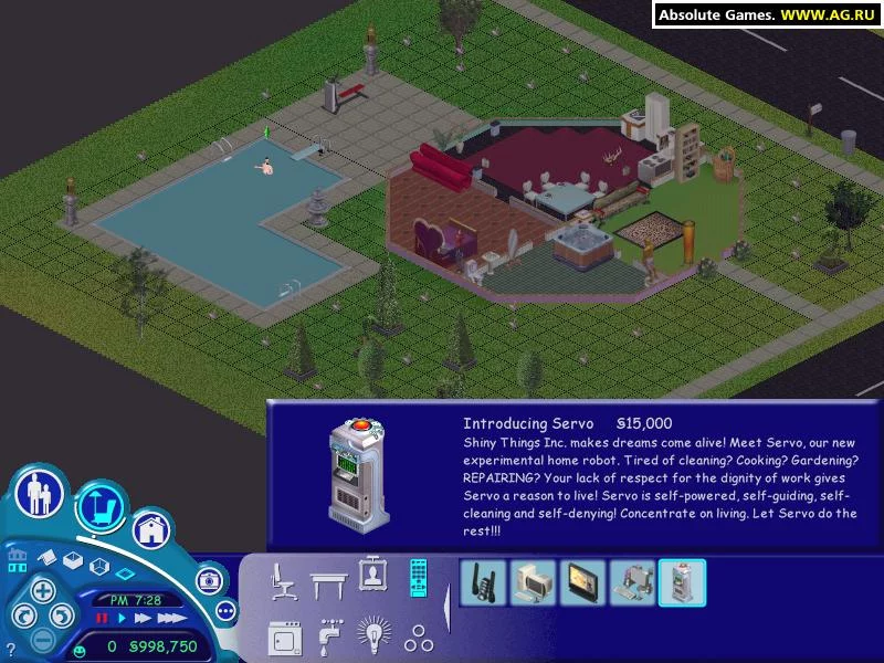 Изображение игры: The Sims: Livin' Large
