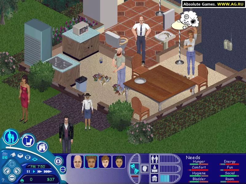 Изображение игры: The Sims: Livin' Large