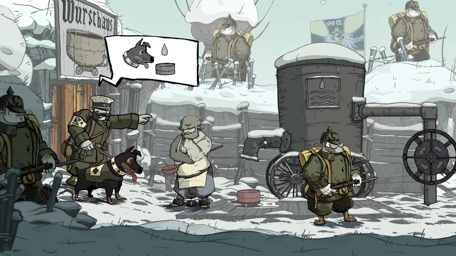 Изображение игры: Valiant Hearts: The Great War