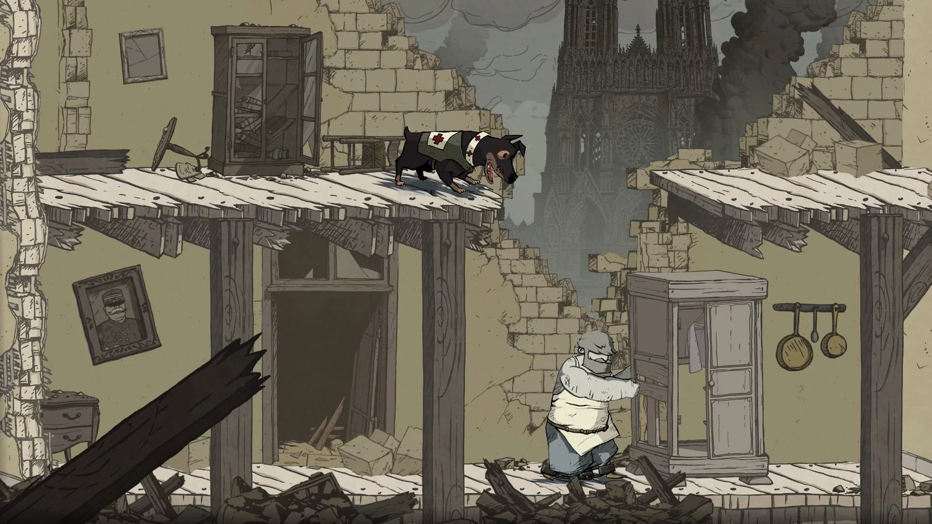 Изображение игры: Valiant Hearts: The Great War