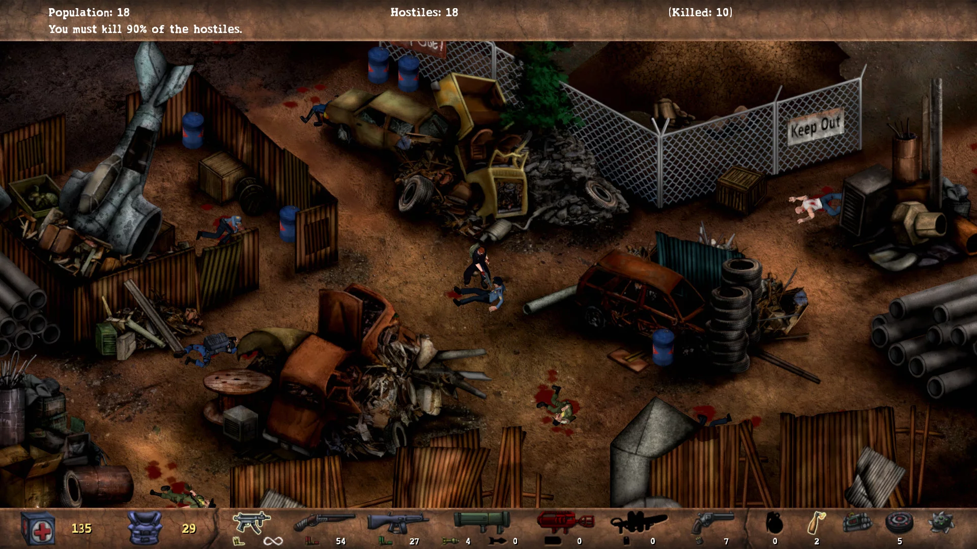 Изображение игры: POSTAL Redux