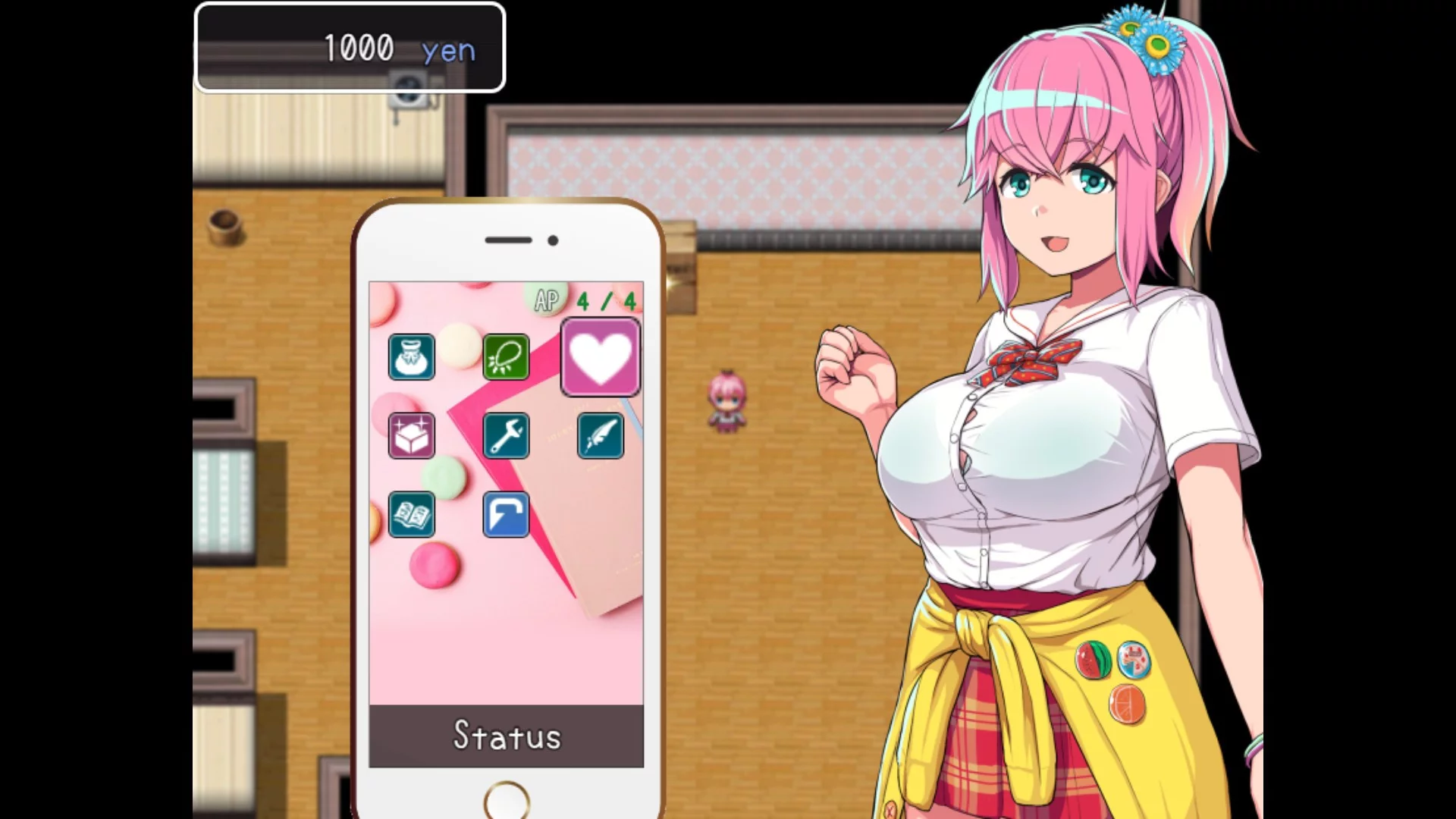 Изображение игры: Hazumi and the Pregnation