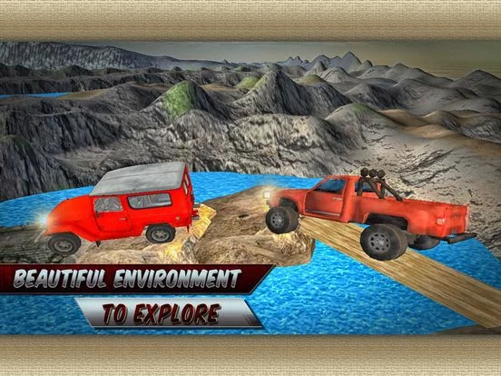 Изображение игры: 4x4 offroad unlimitedly rally: SUV jeeps drive