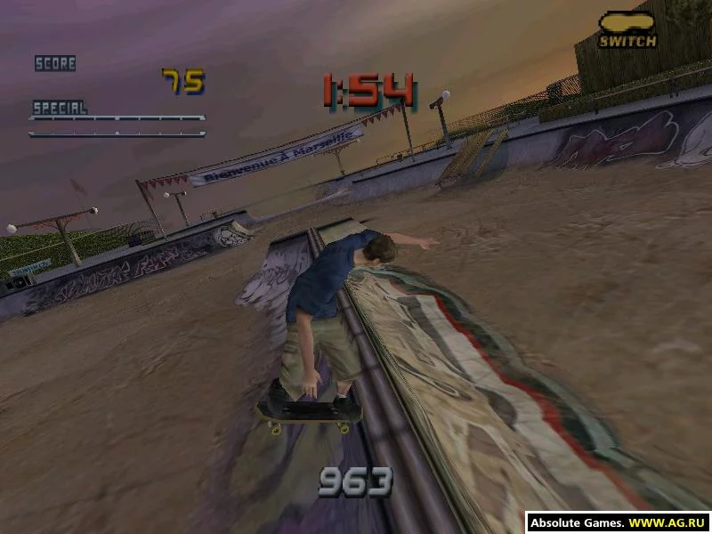 Изображение игры: Tony Hawk's Pro Skater 2