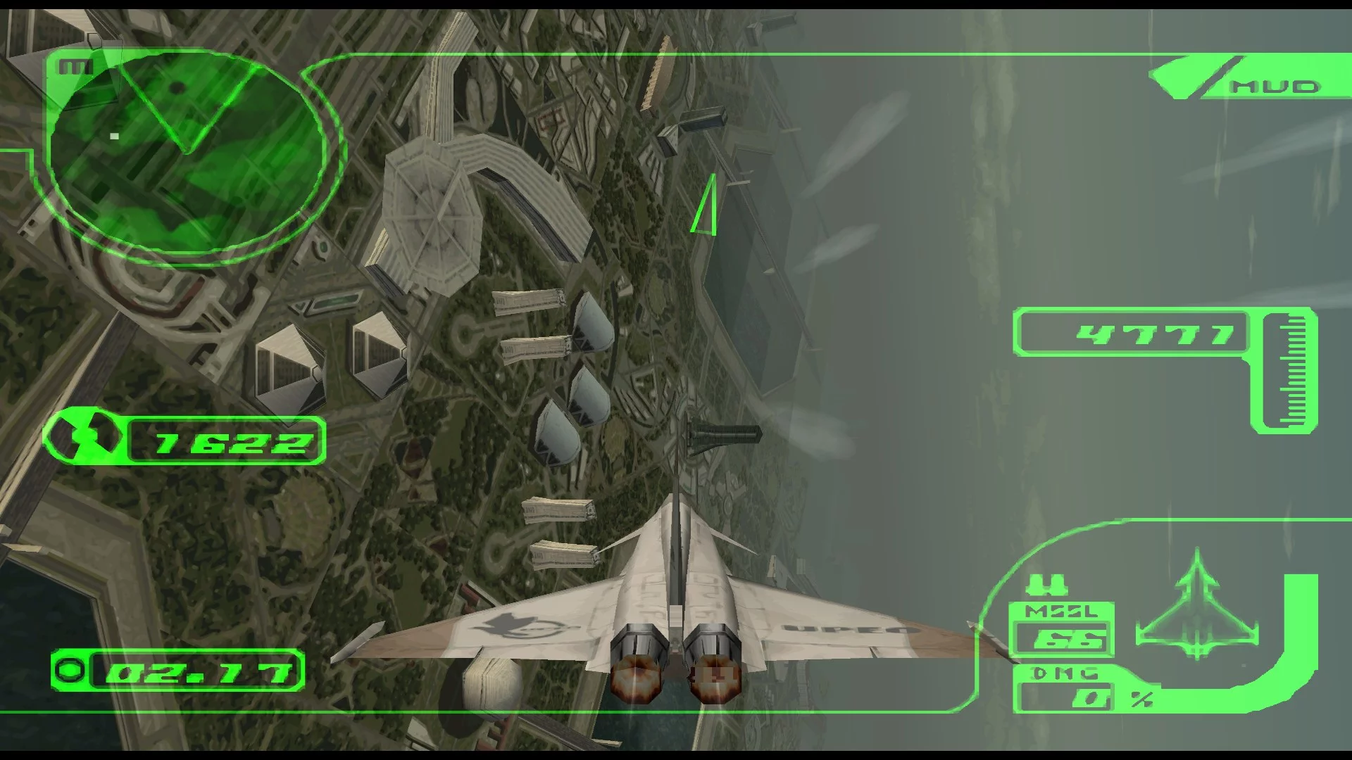 Изображение игры: Ace Combat 3: Electrosphere
