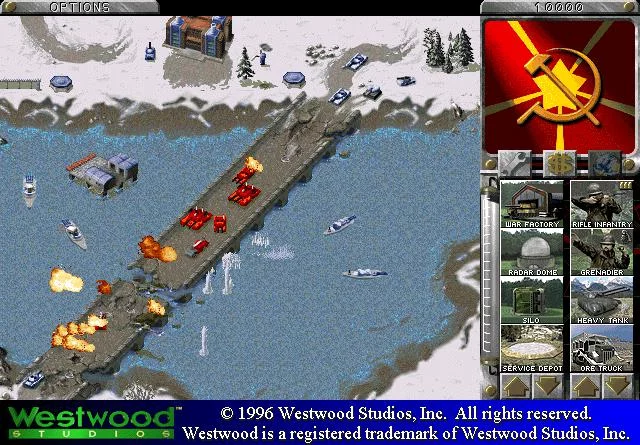 Изображение игры: Command & Conquer: Red Alert