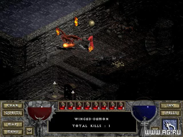 Изображение игры: Diablo
