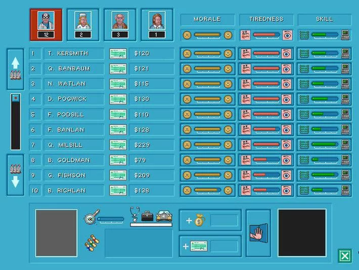 Изображение игры: Theme Hospital
