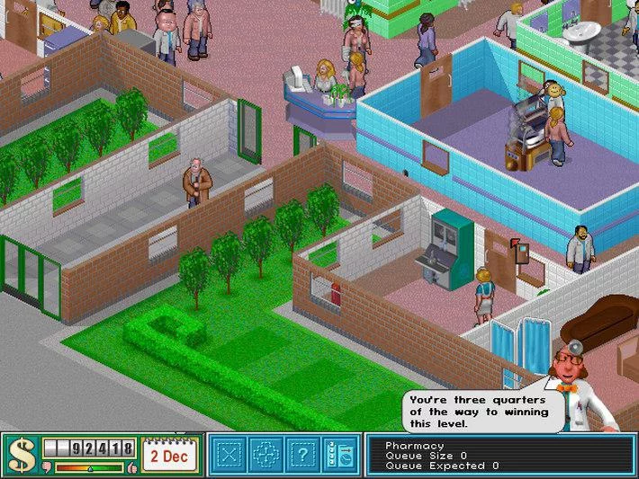 Изображение игры: Theme Hospital