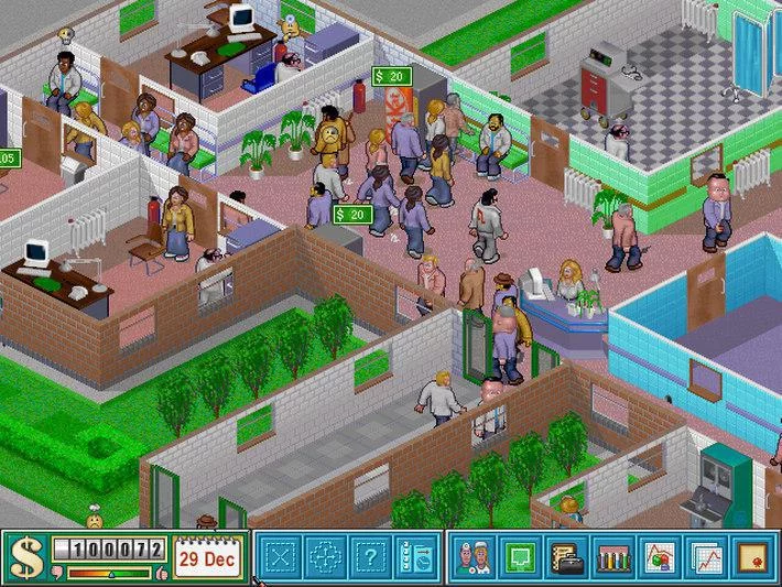 Изображение игры: Theme Hospital
