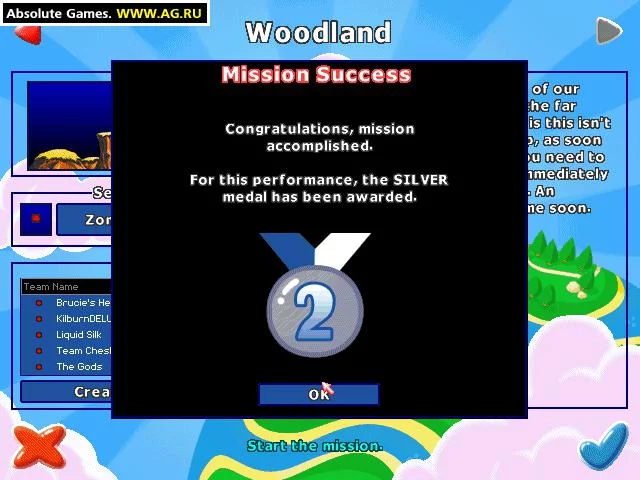 Изображение игры: Worms World Party