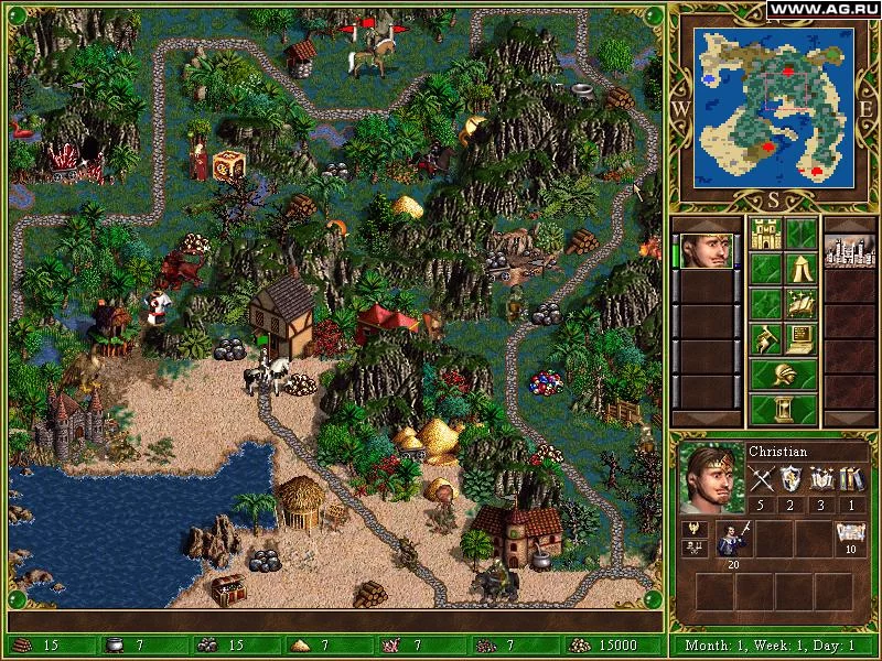 Изображение игры: Heroes of Might and Magic 3: Armageddon's Blade