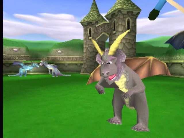 Изображение игры: Spyro the Dragon