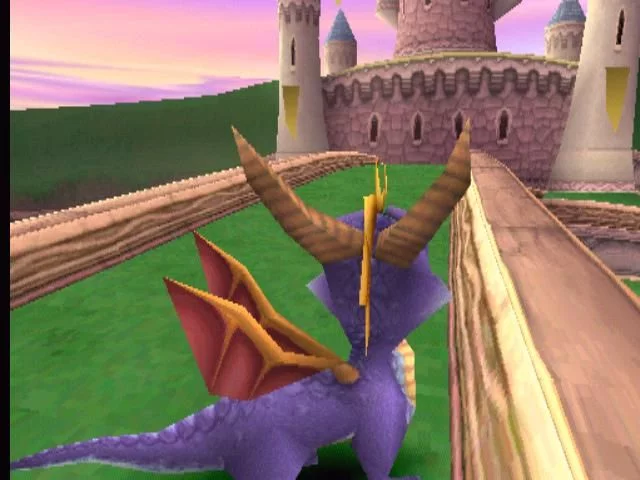 Изображение игры: Spyro the Dragon