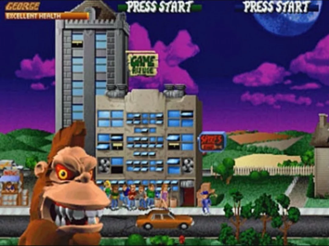 Изображение игры: Rampage World Tour