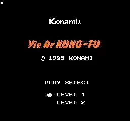 Изображение игры: Yie Ar Kung-Fu (1985)