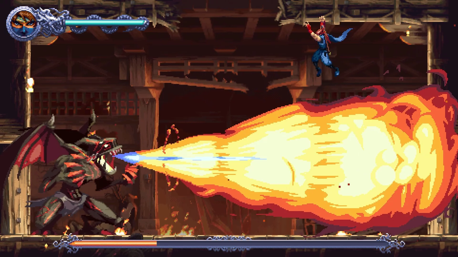 Изображение игры: Ninja Gaiden: Ragebound