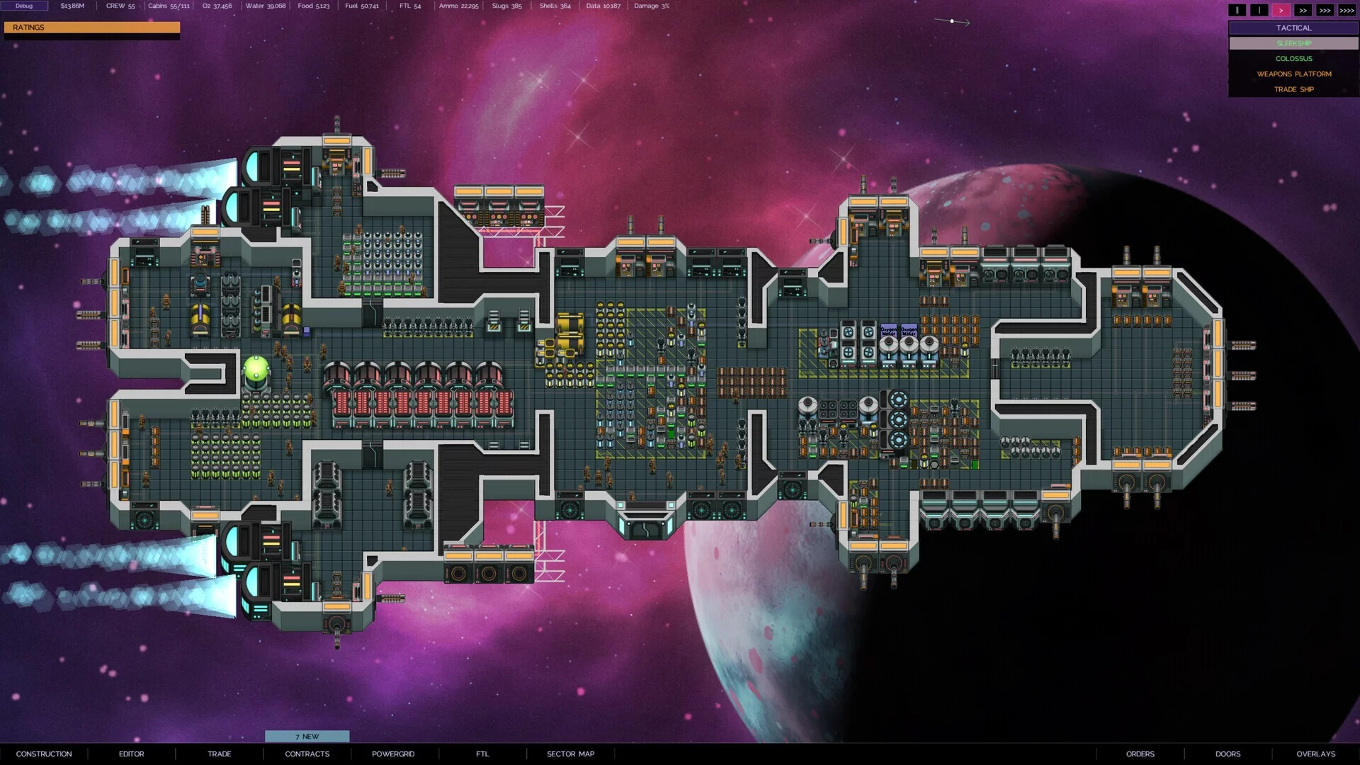 Изображение игры: The Last Starship
