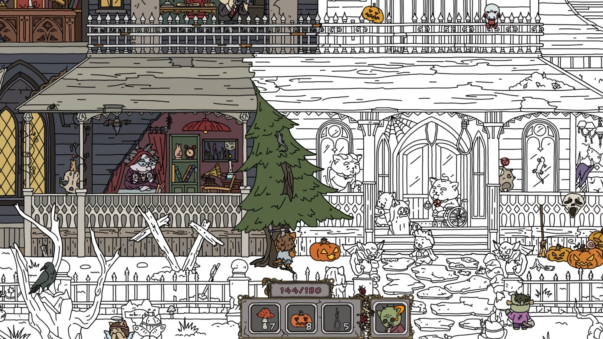 Изображение игры: FIND ALL: Halloween