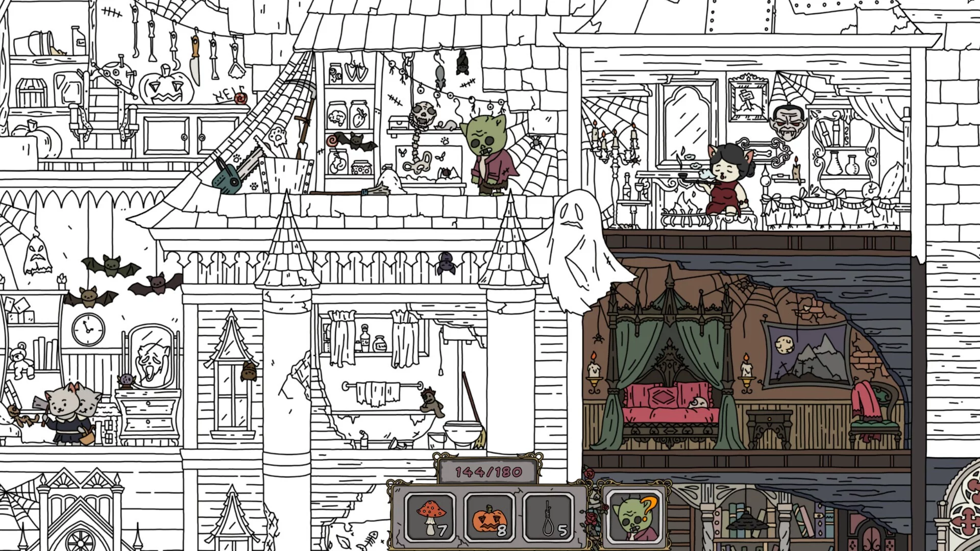 Изображение игры: FIND ALL: Halloween