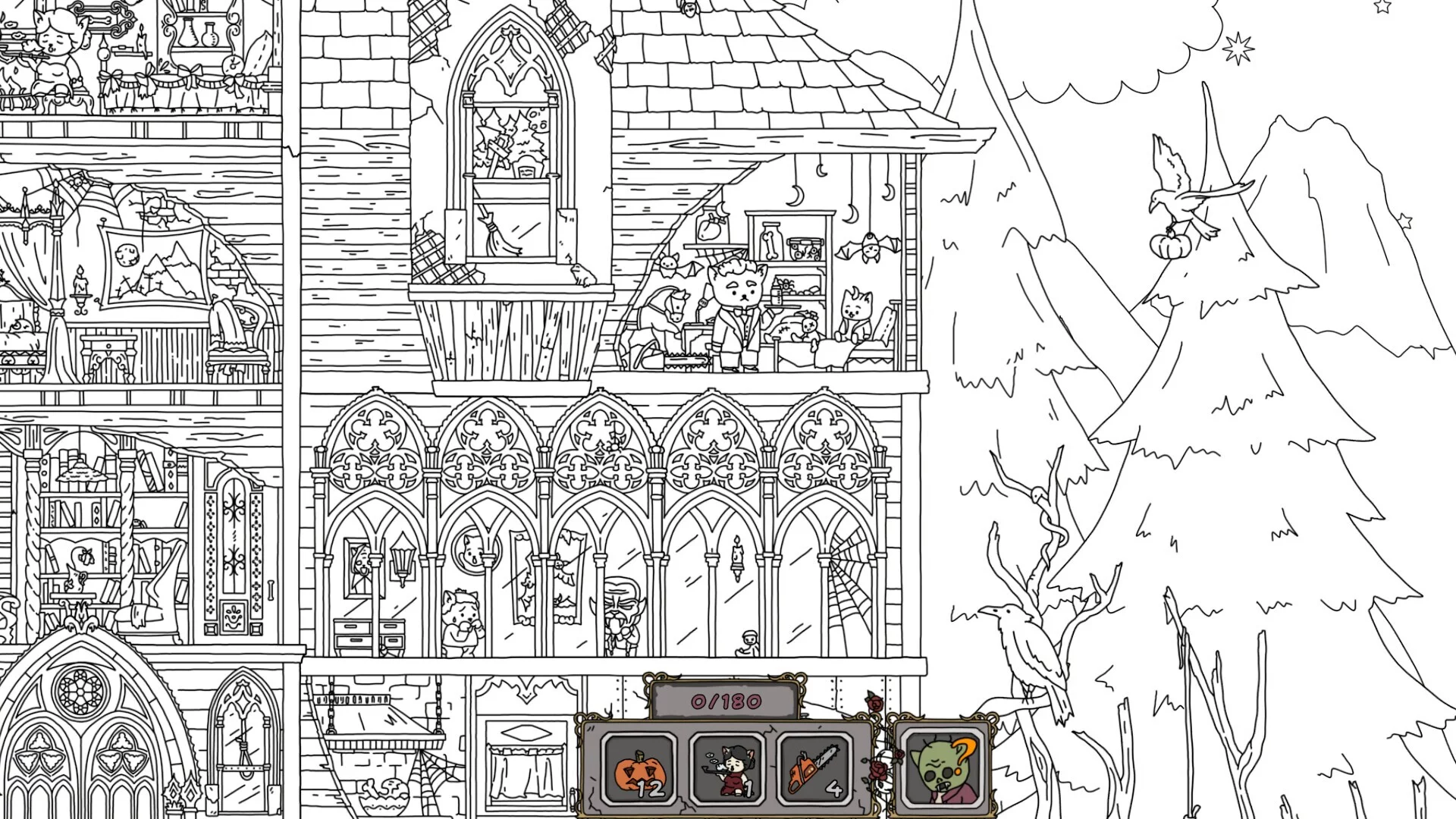 Изображение игры: FIND ALL: Halloween