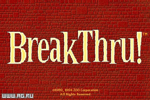 Изображение игры: BreakThru