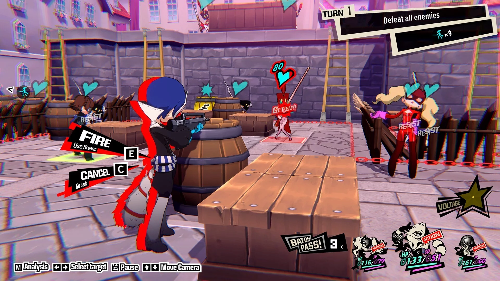Изображение игры: Persona 5 Tactica