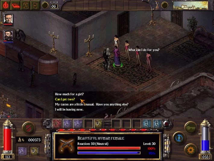 Изображение игры: Arcanum: Of Steamworks and Magick Obscura