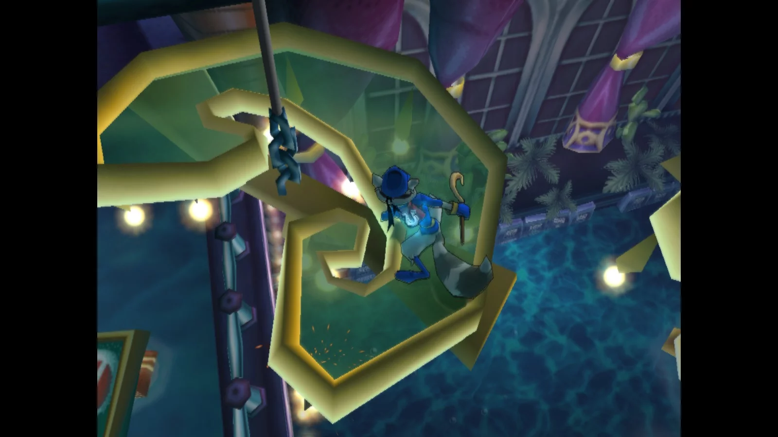 Изображение игры: Sly Cooper and the Thievius Raccoonus