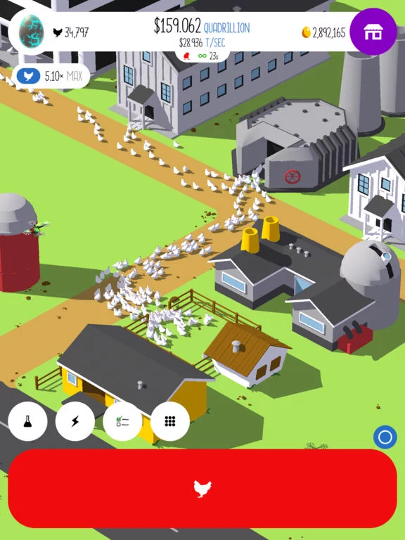 Изображение игры: Egg, Inc.