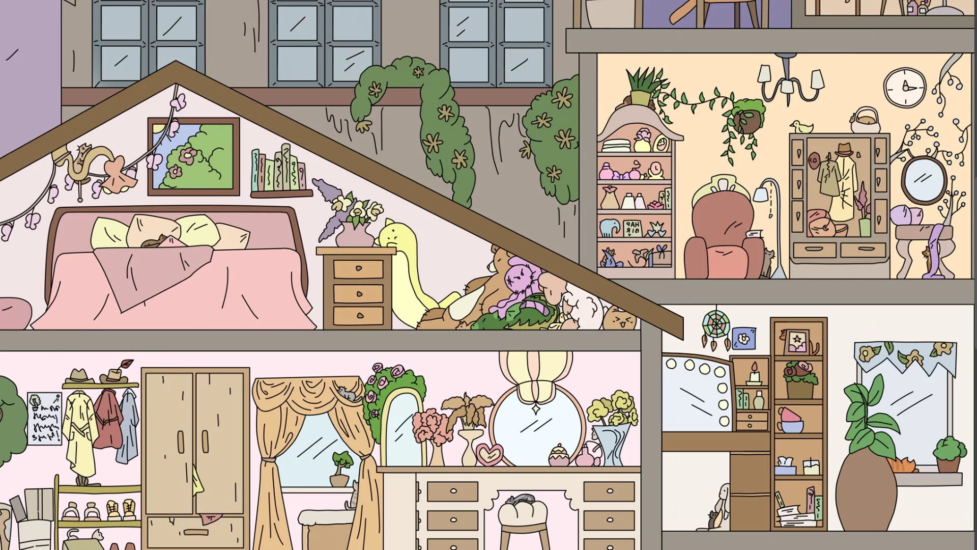 Изображение игры: Hidden Cats: City