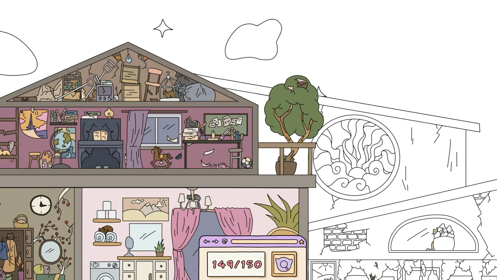 Изображение игры: Hidden Cats: City